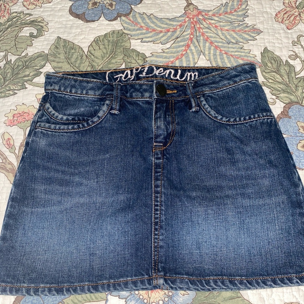 Girls Gap kids jean skirt